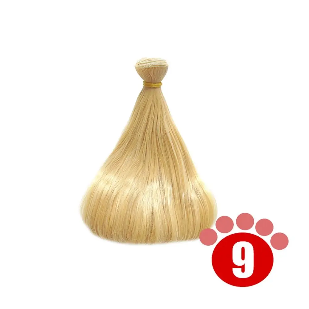 

Chemical Fiber Doll Chemical Fiber Wig Buttoned in Hair Gradient Color BJD SD Doll Hair 15cm DIY Msiredoll Bjd Wig Accessories