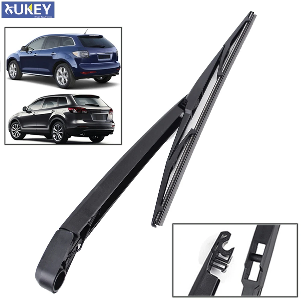 Xukey Windshield Windscreen Wiper Arm & Blade For Mazda CX7 CX9 CX-7 CX-9 Rear Window 2007 2008 2009 2010 2011 2012