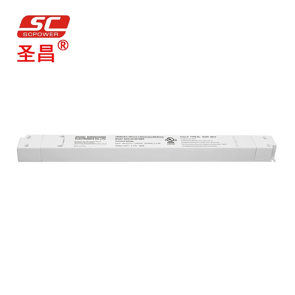 Low Voltage 100V 277V Switching Power Supply 100W 24V LED  DRIVER 4.17A SMPS LED Lighting FOR Transformer