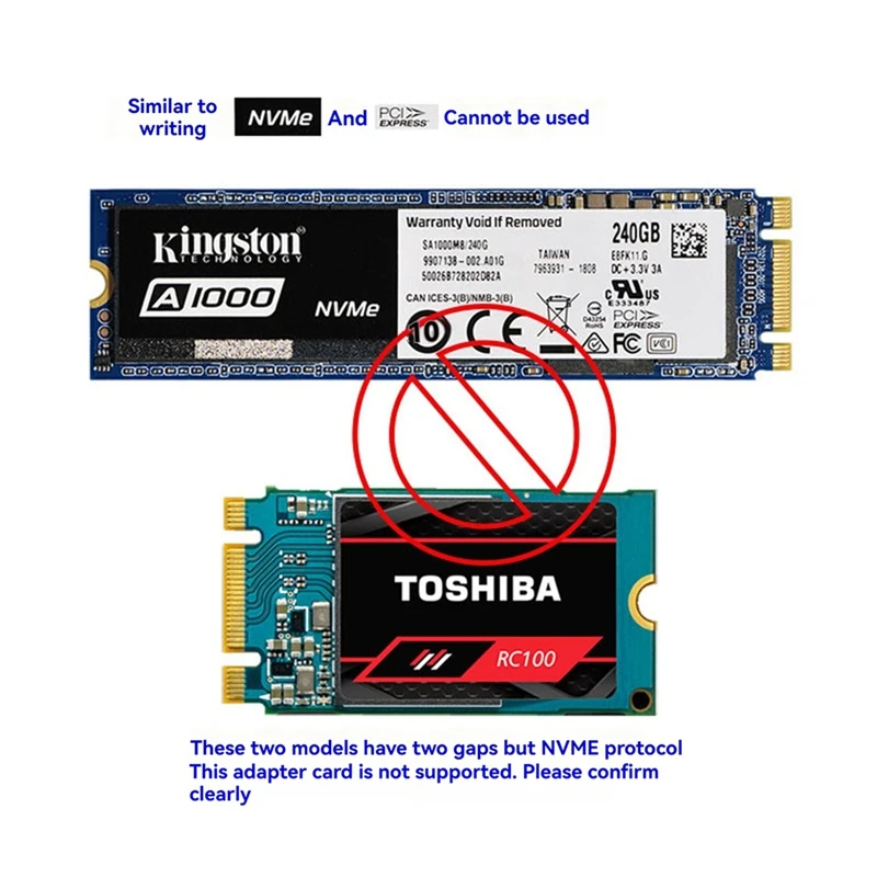 M.2 To SATA Adapter Card Dual Port M.2 NGFF SSD To SATA Interface Converter For 2230-2280 M2 SSD Sizes