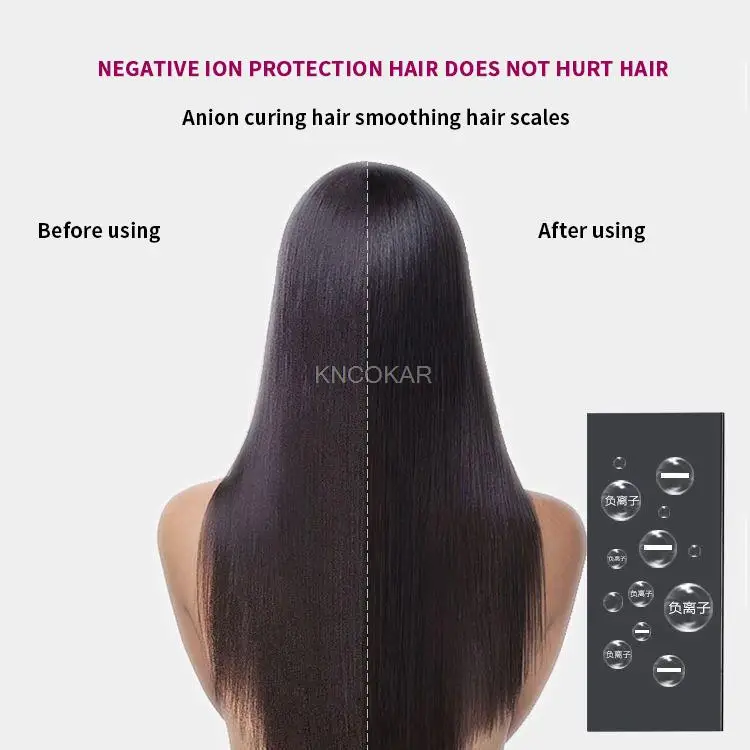 Professioneller Haarglätter, flacher Lockenstab, Keramik, Turmalin, Temperaturregelung, Haarwellen, Platte, Lockenwickler, Styling-Werkzeuge 33