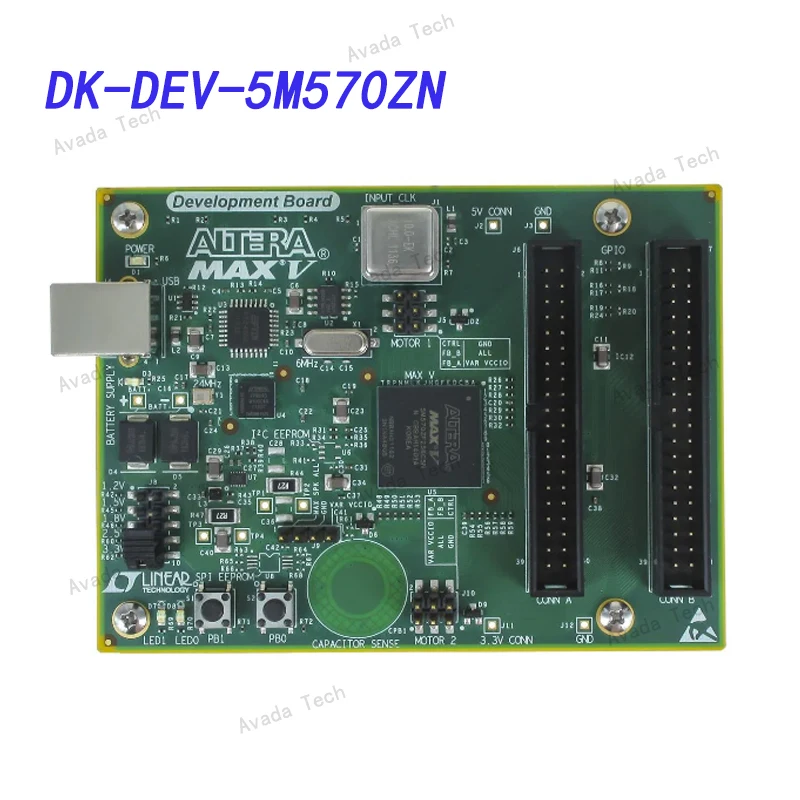 

Avada Tech DK-DEV-5M570ZN Development kit MAX V 5M570Z CPLD CPLD application including I/O expansion interface bridging