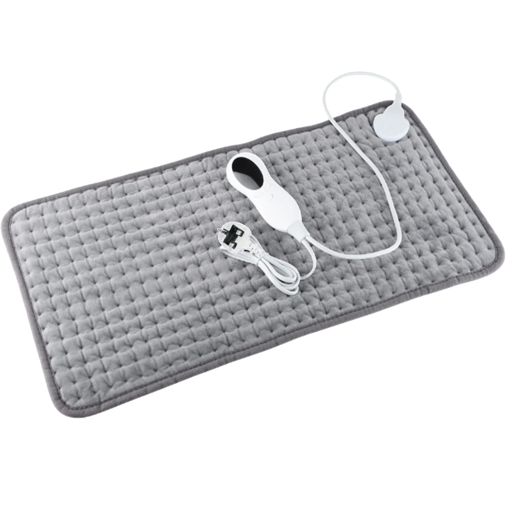 

Electric Blanket 10 Gears Heating Control Plaid Design For Home Office Bed Sofa Heated Throw Blanket Winter Warmth