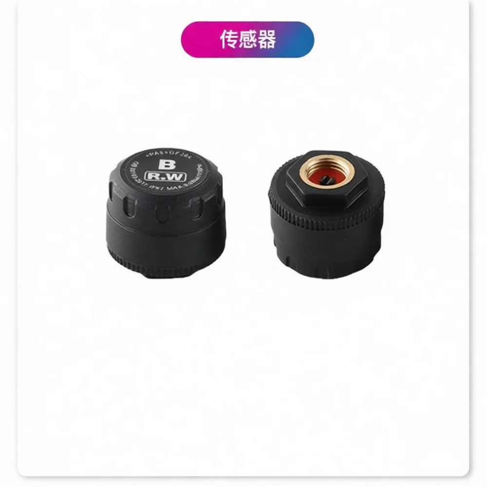 Universal Motorcycle Tire Pressure Monitoring System Digital Display Wireless High Precision Sensor Alarm Tool view 3
