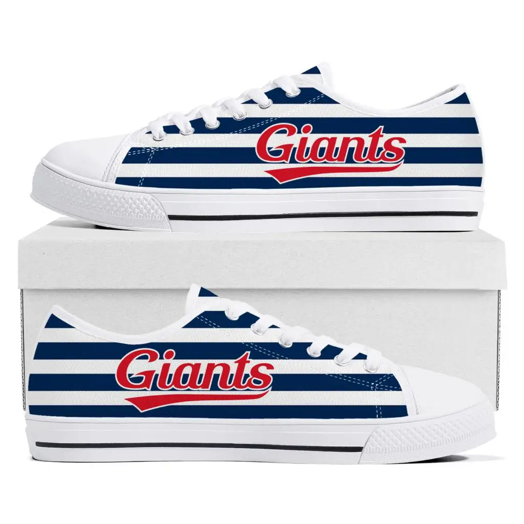 자이언츠 Korea Busan baseball Low Top Sneakers Mens Womens Teenager Canvas High Quality Sneaker Casual Custom Made Shoes Customize