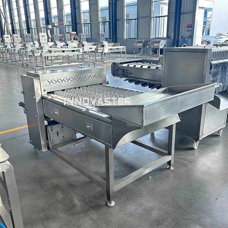 Seafood processing belt fish cutting machine