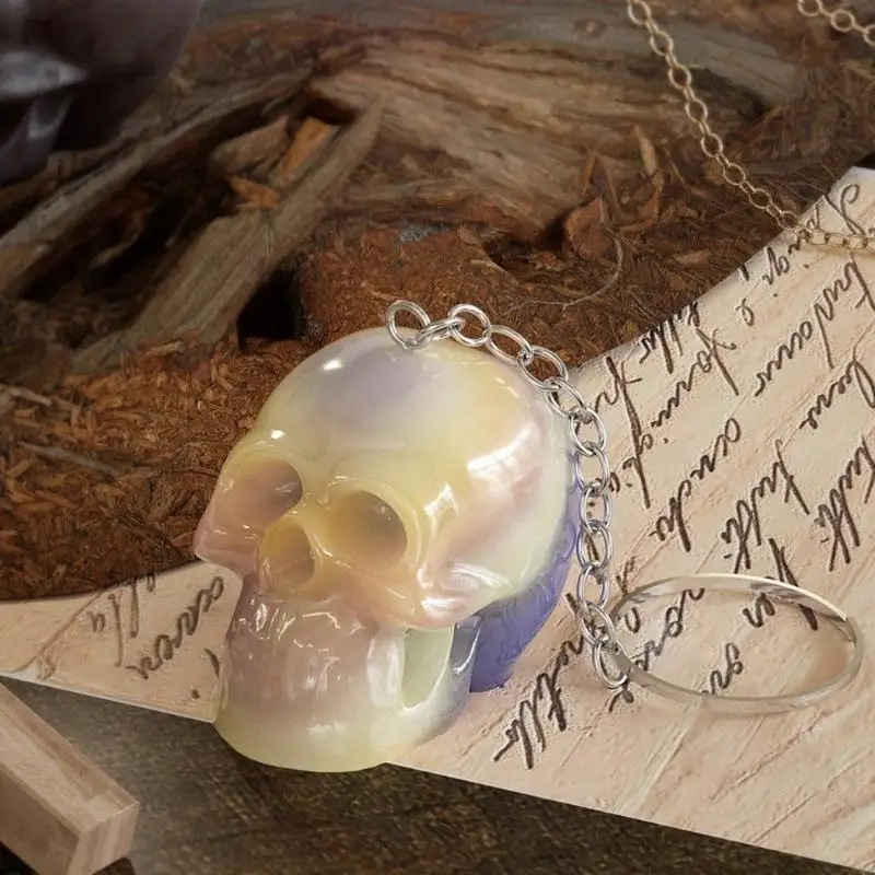 A52E 3D Skull Silicone Candle Mold Halloween Gypsum Soap Mould DIYs Candle Making Tool Bracelet Pendant Keychain Resin Molds - Image 4