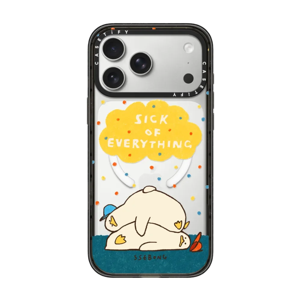 CASETiFY SSEBONG Skateboard Duck Series Magnetic Drop-proof Case