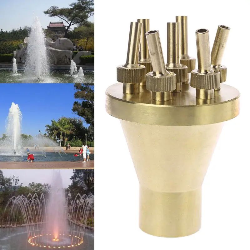 

1" DN25 Sprinkler Fountain Nozzle 2 Tier Center Straight Garden Water