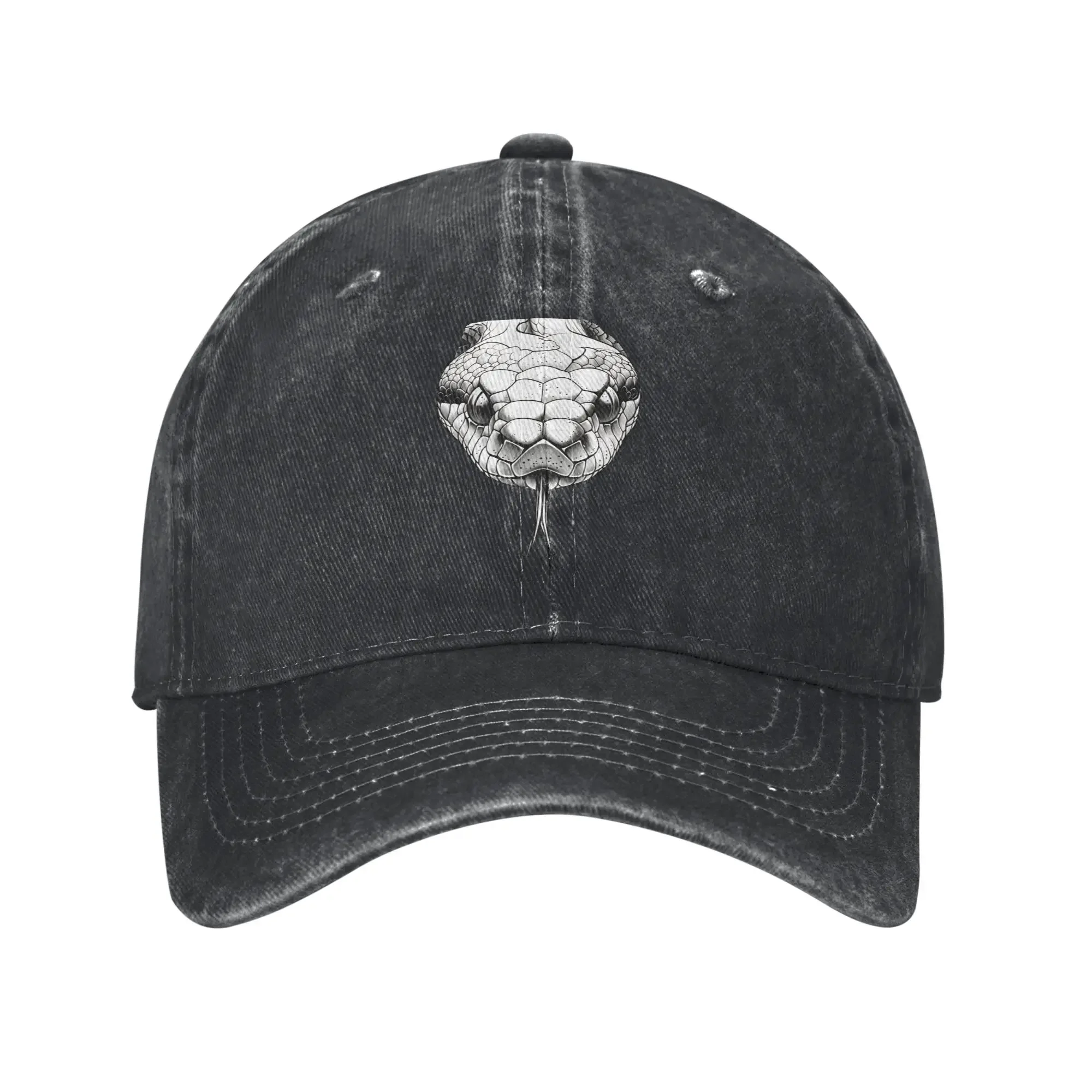 Snake Casual Baseball Cap Summer Trucker Hat Hot Sale Hunting Camping Hip Hop Hats Men Women Streetwear Baseball Caps