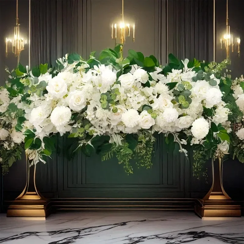 1M Artificial Rose Arrangement Activity Scene Layout T Stage Floral Arrangement Wedding Decoration Flower Arrangement