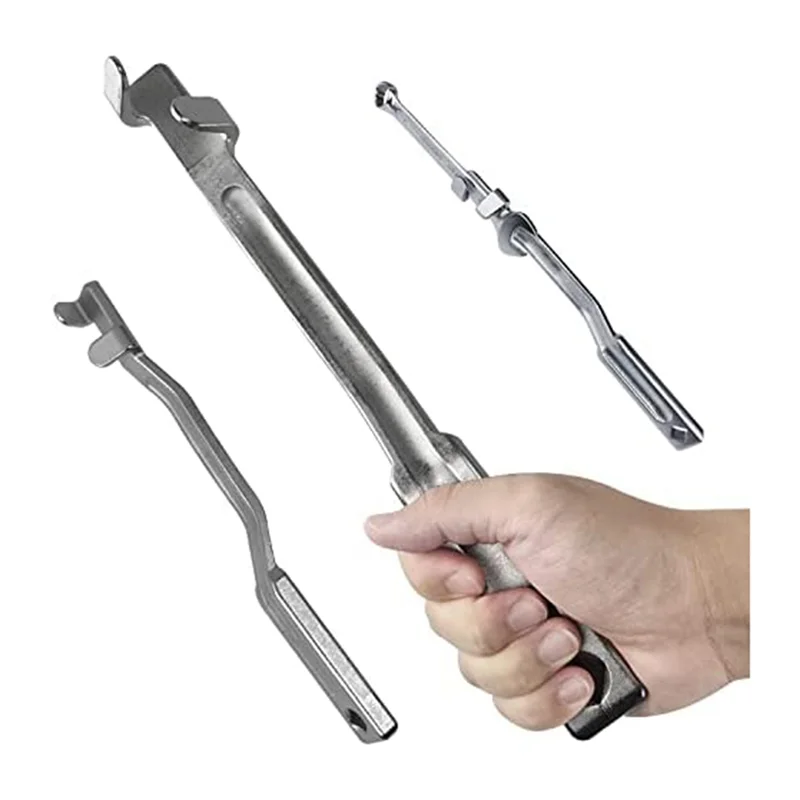 

AB02 Wrench Extender Tool Bar, 14 in Wrench Extender, Stainless Steel Torque Wrenche Tools for Mechanics, Wrench Extender