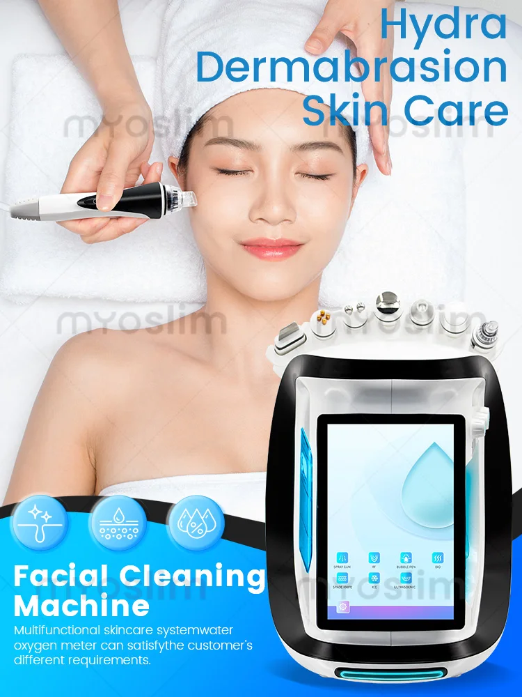 

New Arrival 7 in 1 Hydro Dermabrasion Hydra Machine for Facial Aqua Peel Microdermabrasion Machine Skin Rejuvenation