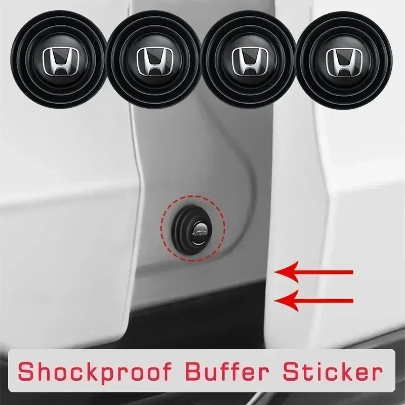 

Car Door Anti-Collision Silicone Shock Absorber Gaske For Honda Civic Accord CRV HRV Fit Jazz City Odyssey Jade car accessories