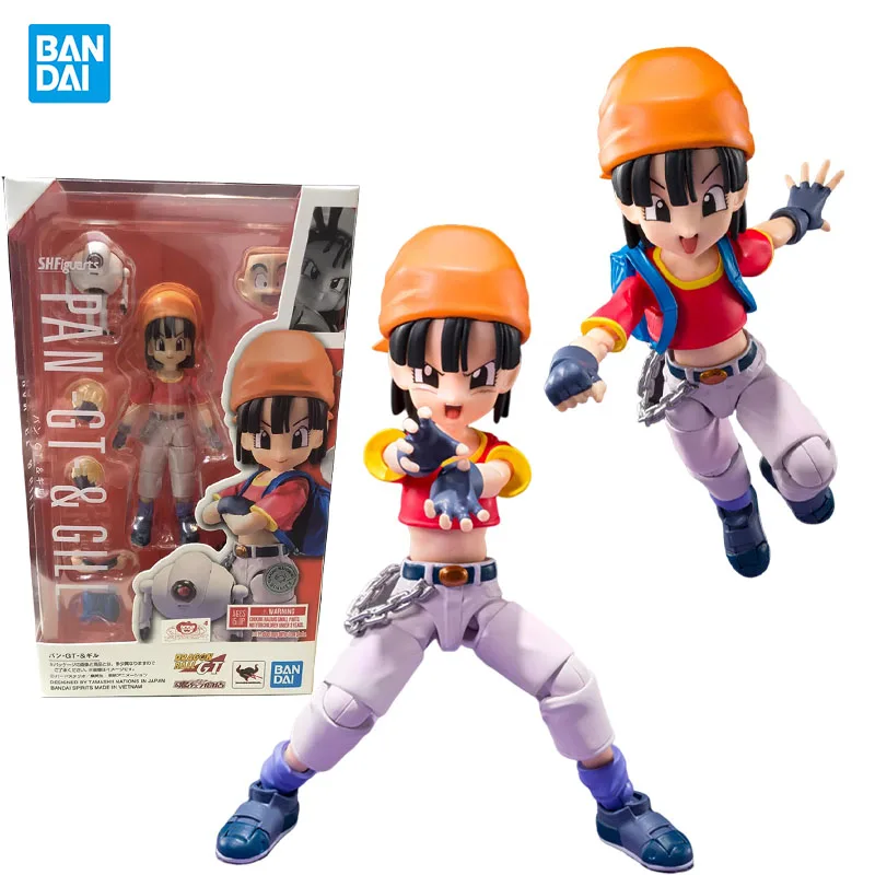 

Bandai Genuine Xiaofang-GT-& Giru SHF Dragon Ball Anime figure Movable toy Anime Peripheral Action Figures Doll for Collectors