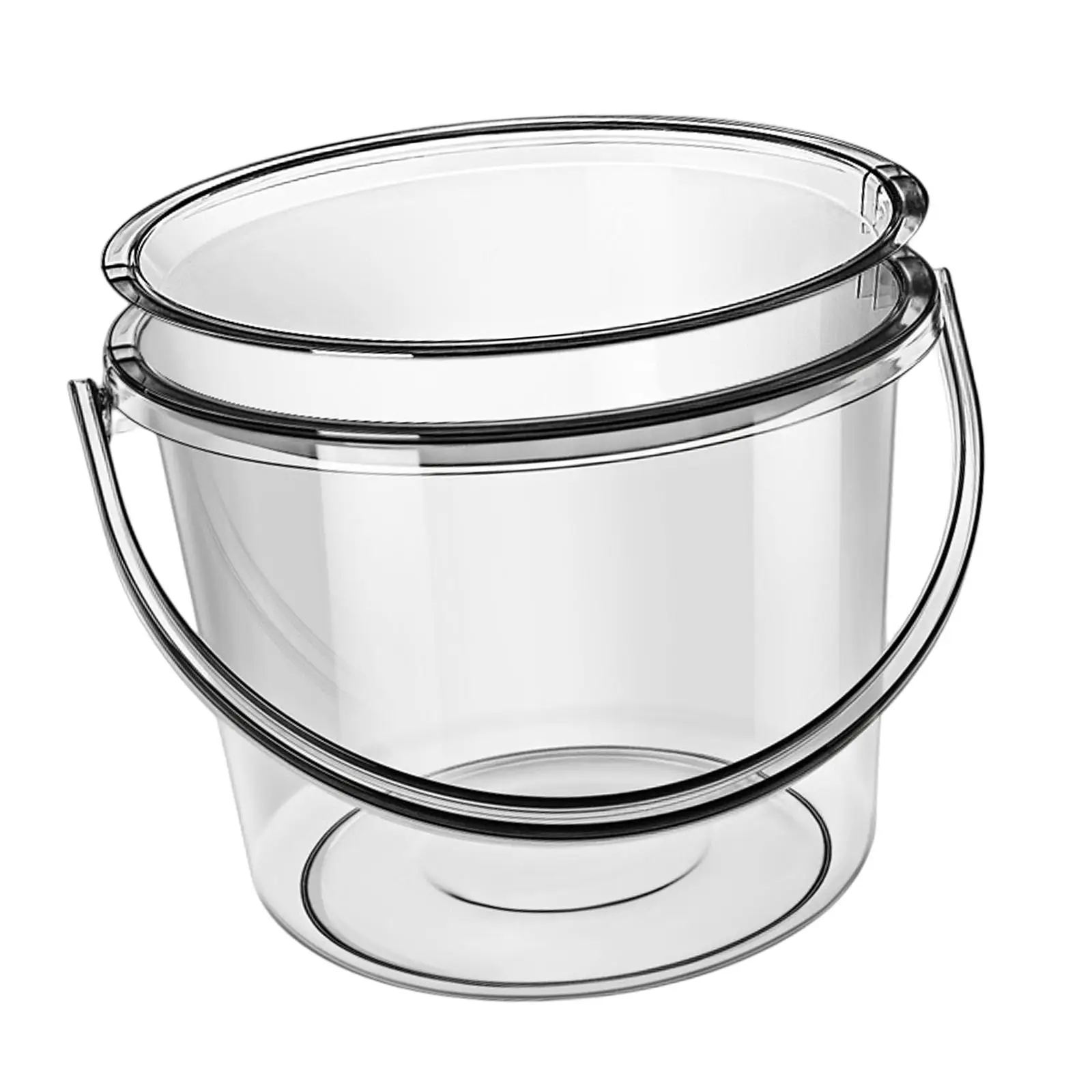 

Water Bucket with Lid Portable Laundry Bucket for Garden Outdoor Car Washing