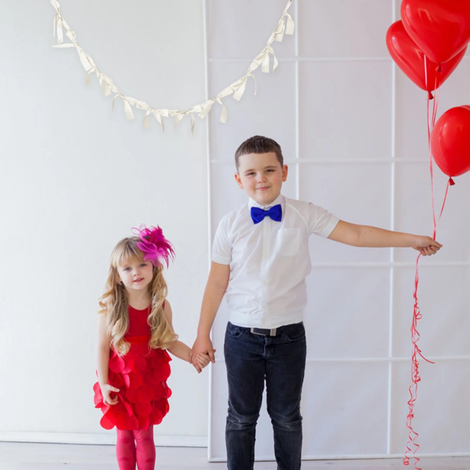 

Bow Banner Supply Hanging Garland Decorations Party for Finished Ornaments Bachelorette Birthday Aesthetic