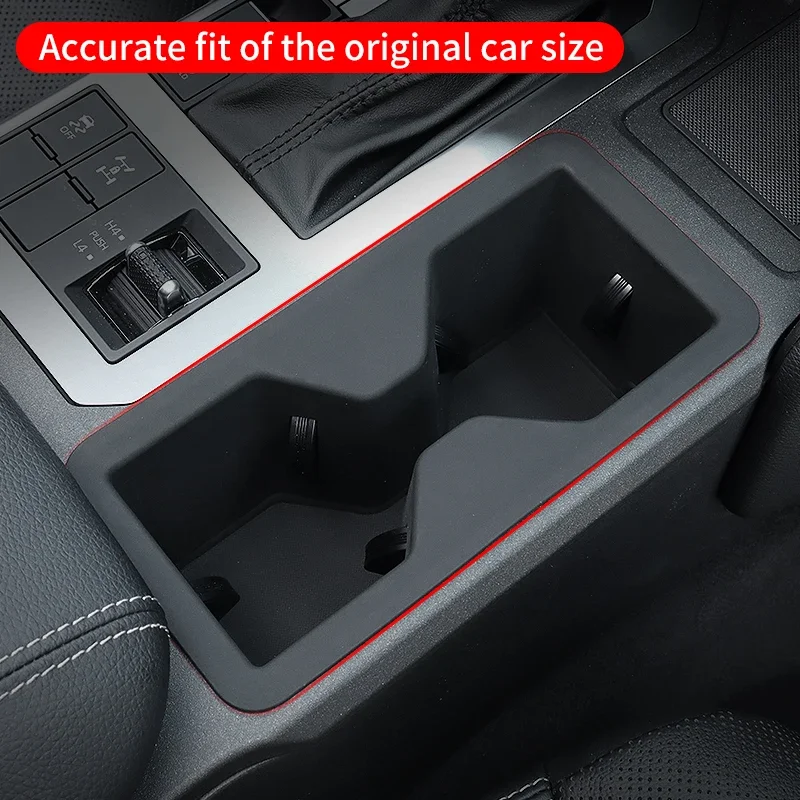 

Center Console Water Cup pad For Toyota LC250 2024 2025 Land Cruiser Prado 250 1958 Interior Protection Accessories Silicone