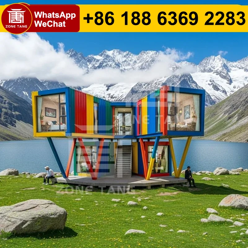 

Beautiful Container Houses Temporary Mobility Prebuilt Homes Disaster Relief Flat Pack Home Mobile House Multi Room Construction