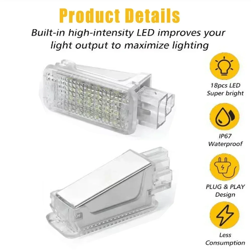 12 فولت سيارة LED مجاملة الباب العارض أجنحة ضوء لبورشه كايين 20032004 2005 2006 2007 2008 2009 ضوء شبح الظل مصباح