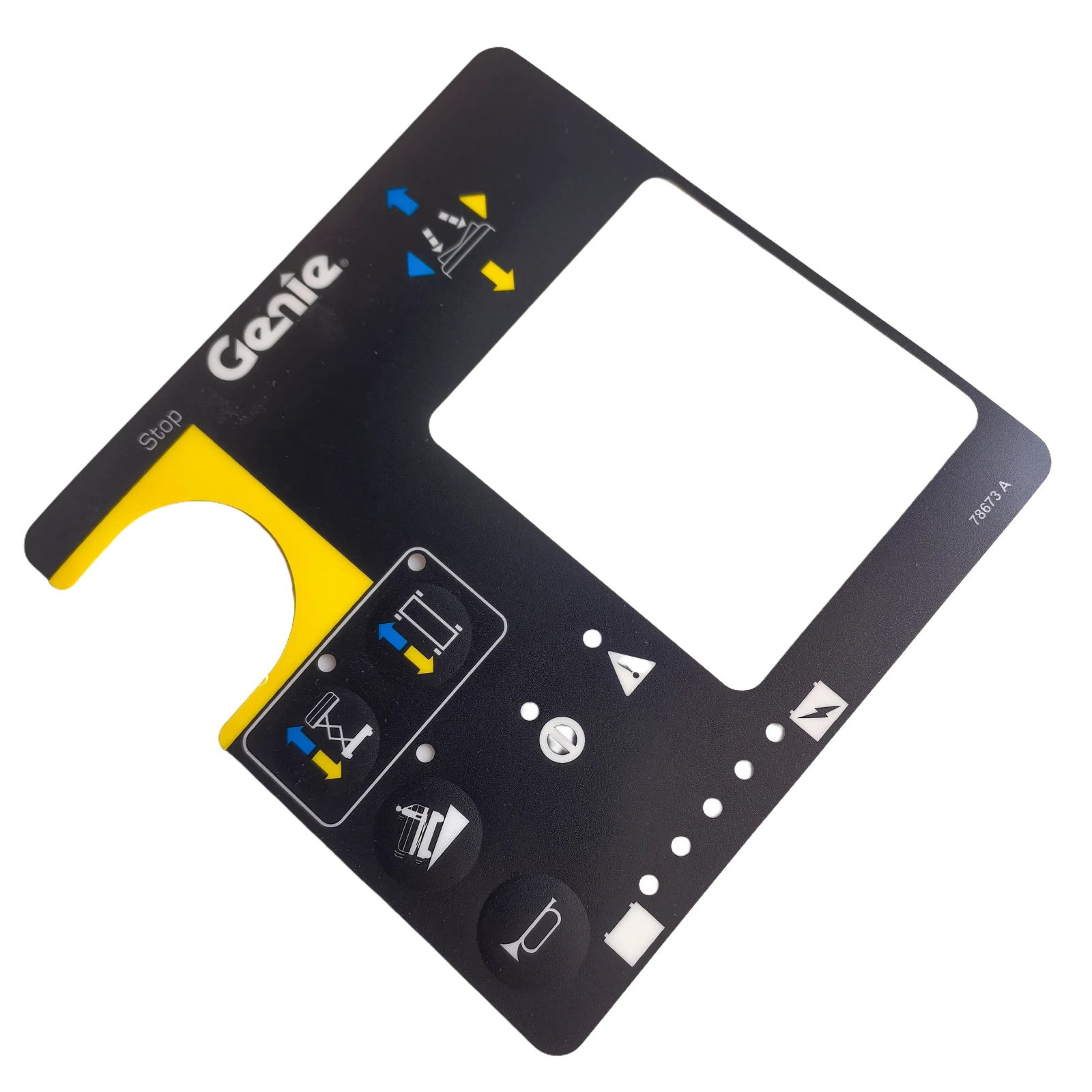 SKYJOINTS Gen4 Plat Control Box Overlay Decal 78673 78673GT for Genie Lift GS-1530 GS-1930 GS-2032 GS-2046 GS-2632 GS-2646 GS-26