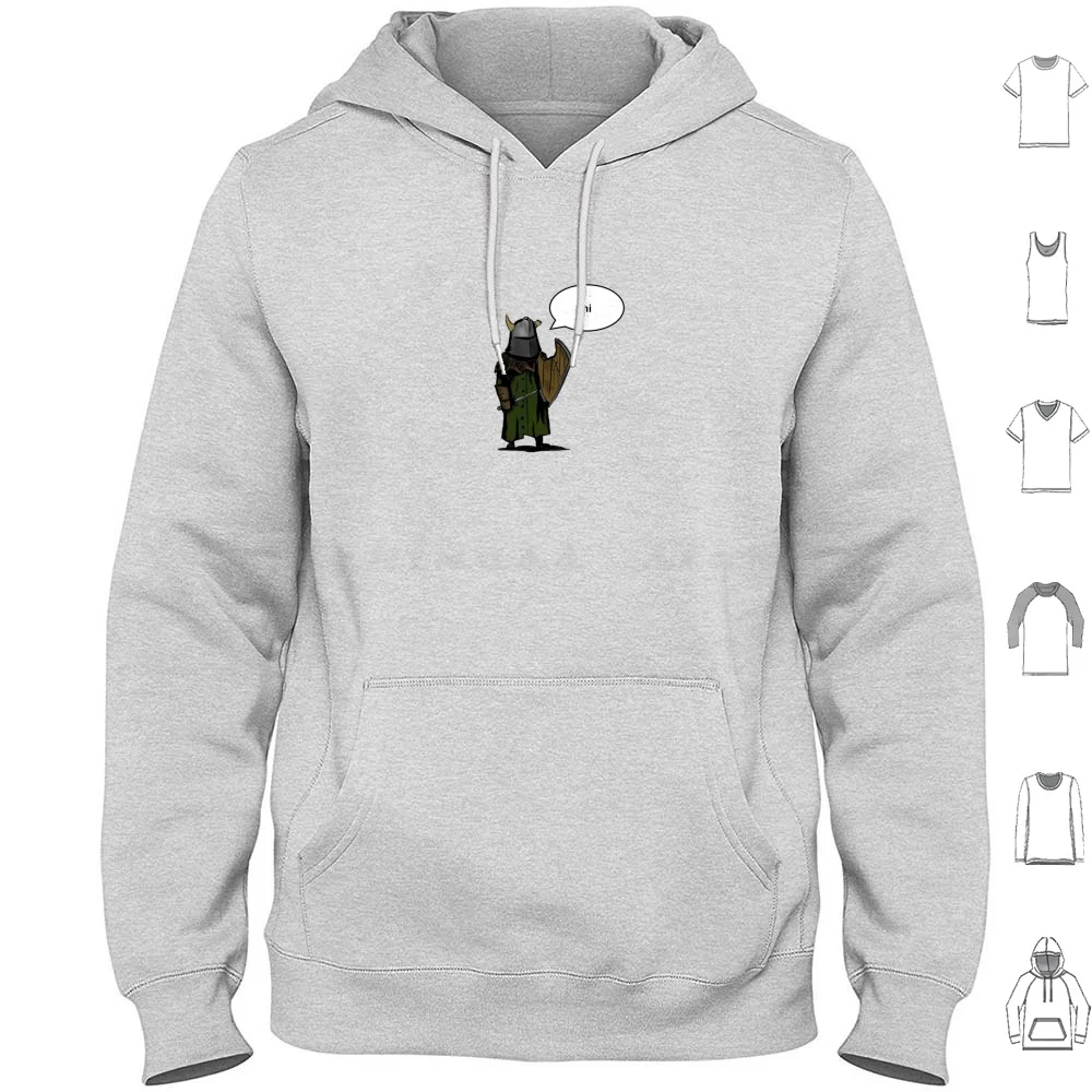 Ni Hoodies Long Sleeve Comedy Black Knight Retro Vintage Laugh Humour Satire Holy Grail Knight John Cleese