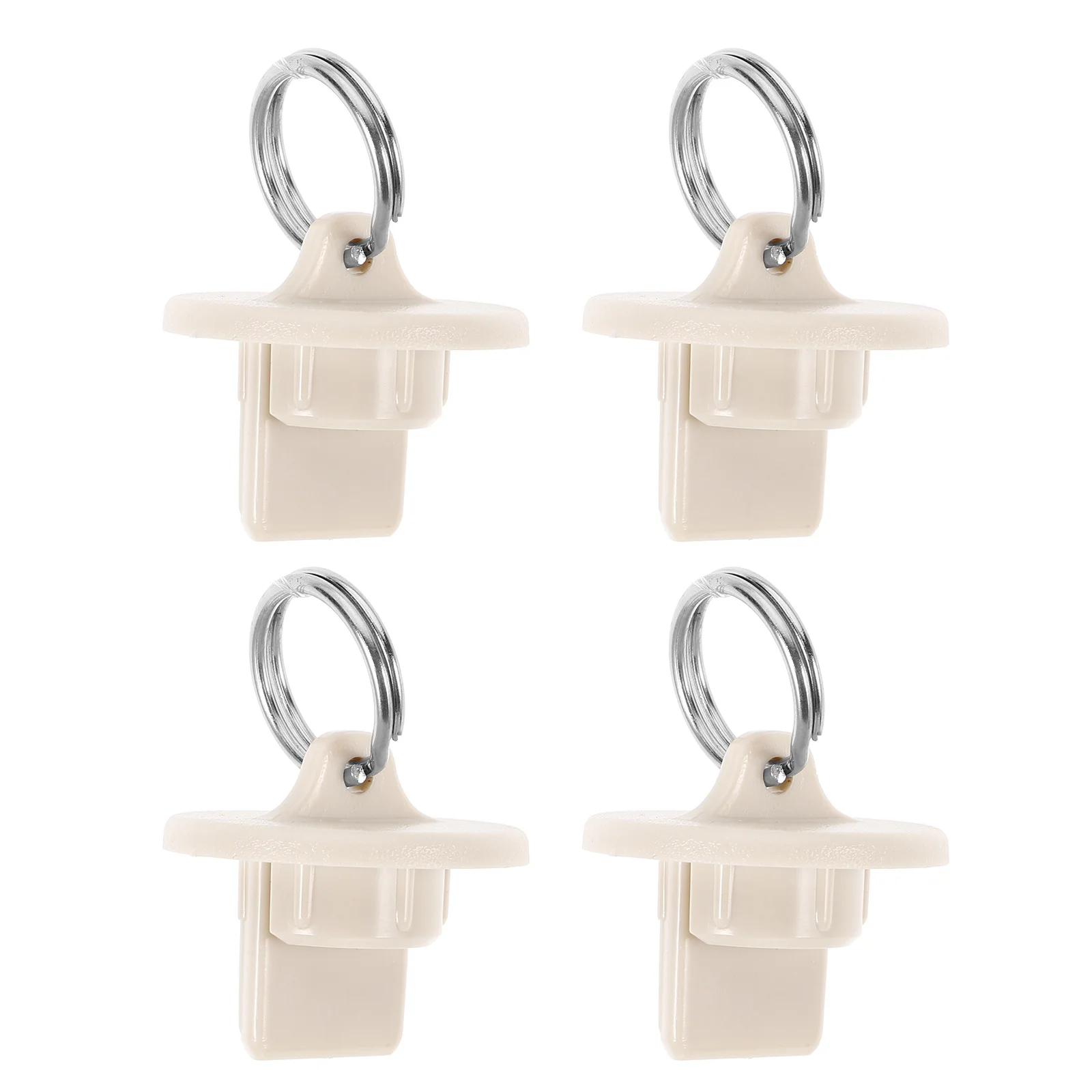 

4Pcs Windproof End Caps Pull Ring Cap Replacement for Outdoor Blinds Sun Shades Material Easy Installation