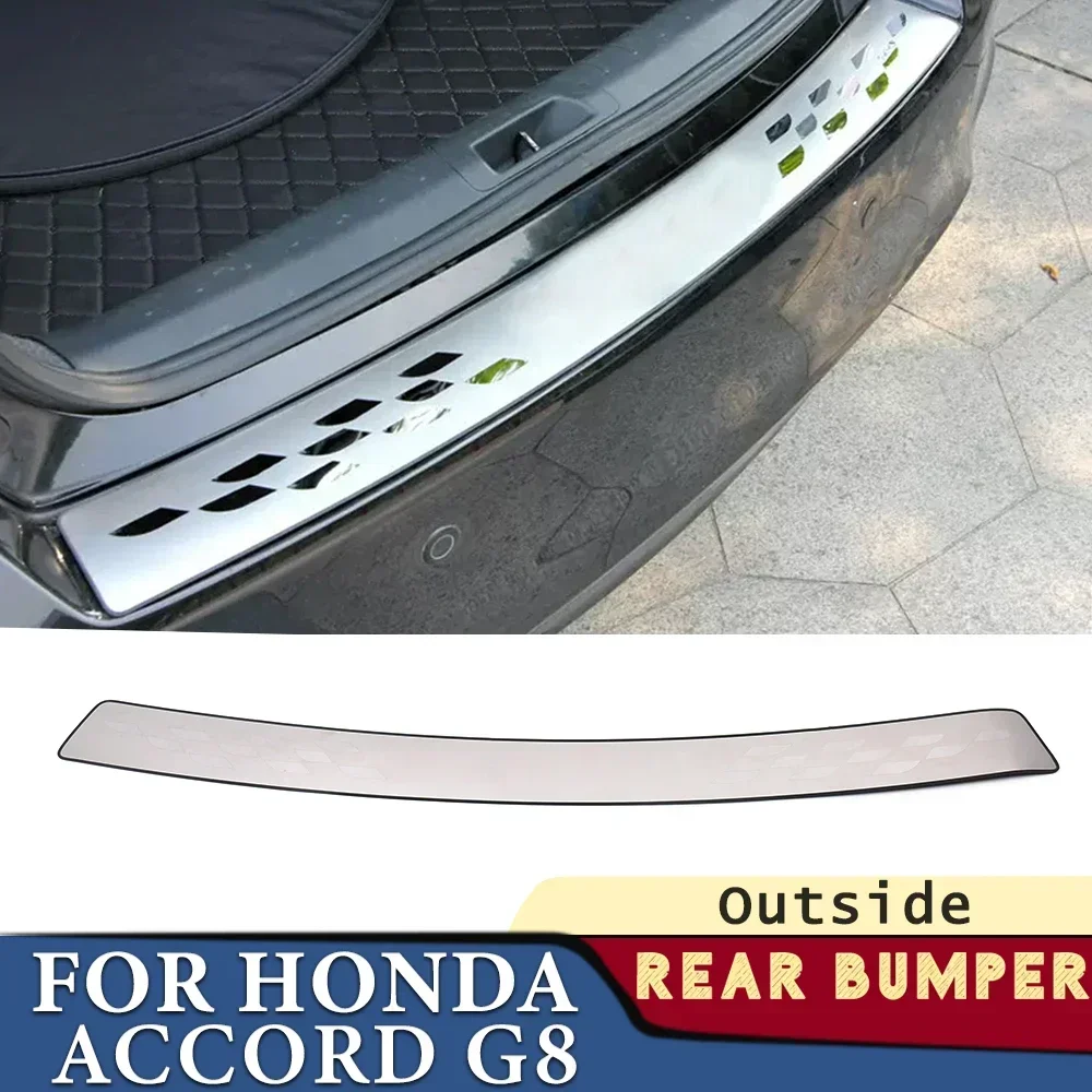 

Trunk Bumper for Honda Accord Gen8 2008 2009 2010 2011 2012 2013 Car Accessories Rear Fender Protector Cover Sticker Decoration