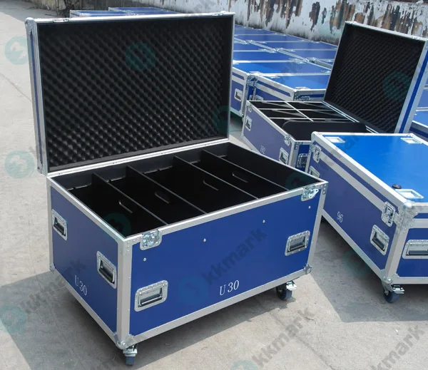 Blue Road Case/utility Case For Cables/blue Customize Flight Case