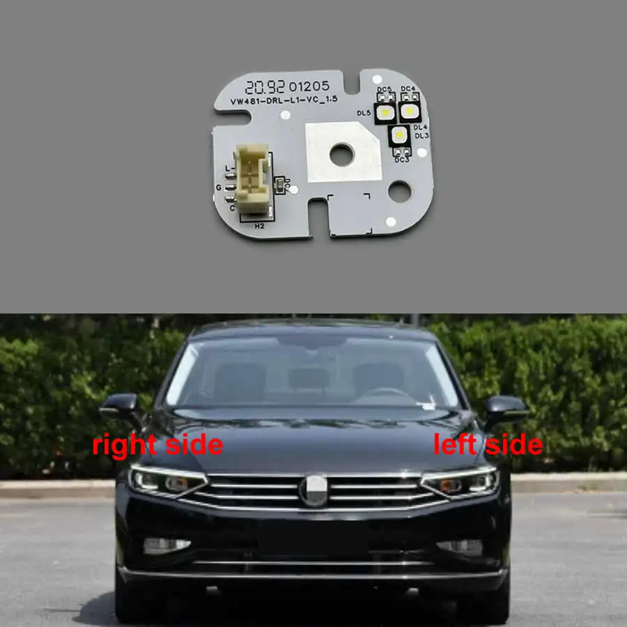 Für Volkswagen VW Passat B8.5 2020 2021 2022 2023 Ersatz-DRL-Scheinwerfersteuergerät Tagfahrlicht-Modul