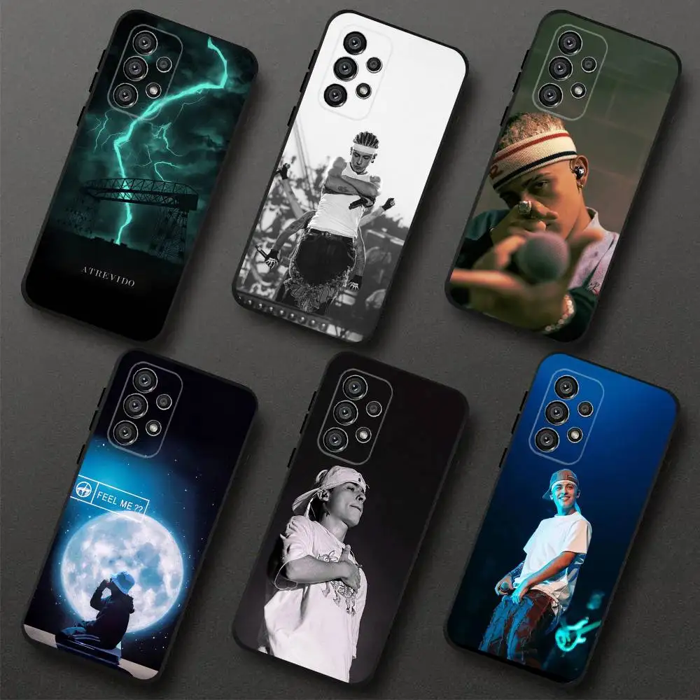 

T-Trueno Rapper Phone Case For Samsung S 25,24,23,22,30,21,10,9,Ultra,Plus,Lite,FE,4,5G Black Soft Case