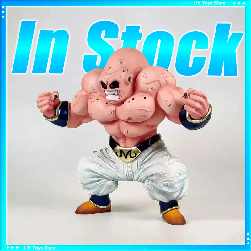 Figurka Anime Dragon Ball Z Muscle Buu Majin Buu PVC Statuetka Figurki Ozdoba na Biurko Kolekcja Model Zabawka Prezent na Halloween Dostępne