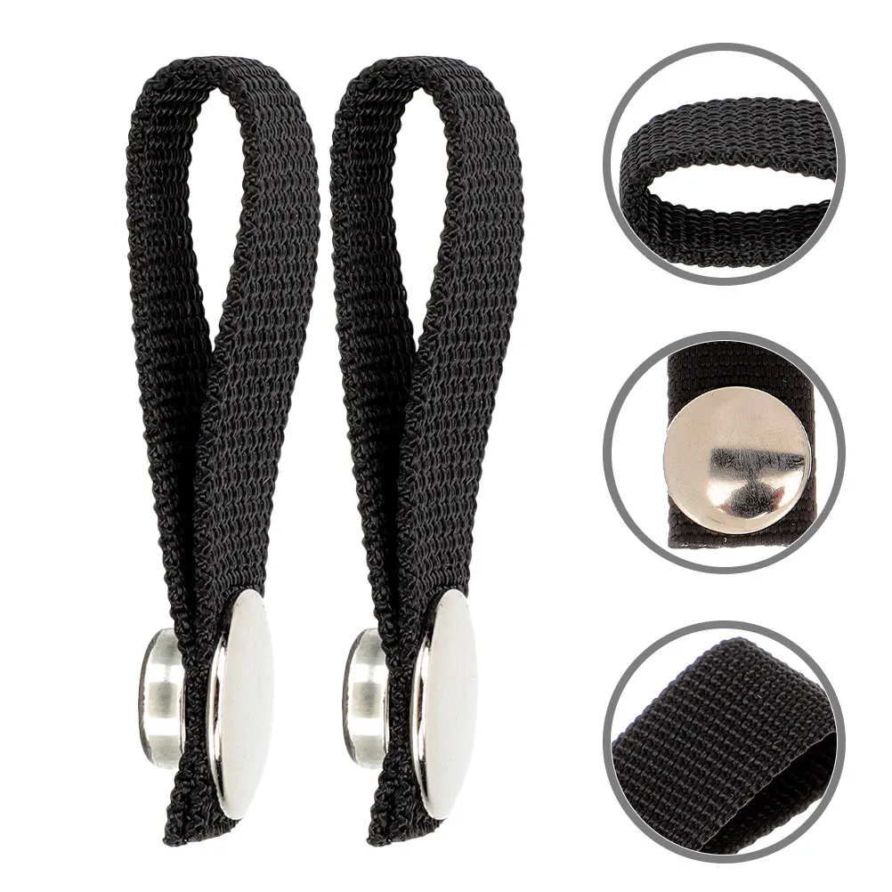 

3Pairs Hockey Replacement Chin Strap Detachable Single Snap Aluminum Polyester Build Premium Fit Secure Lock