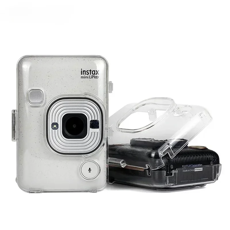 Clear Crystal PVC Protective for CASE Camera Bag Cover for Fujifilm Mini Liplay J60A