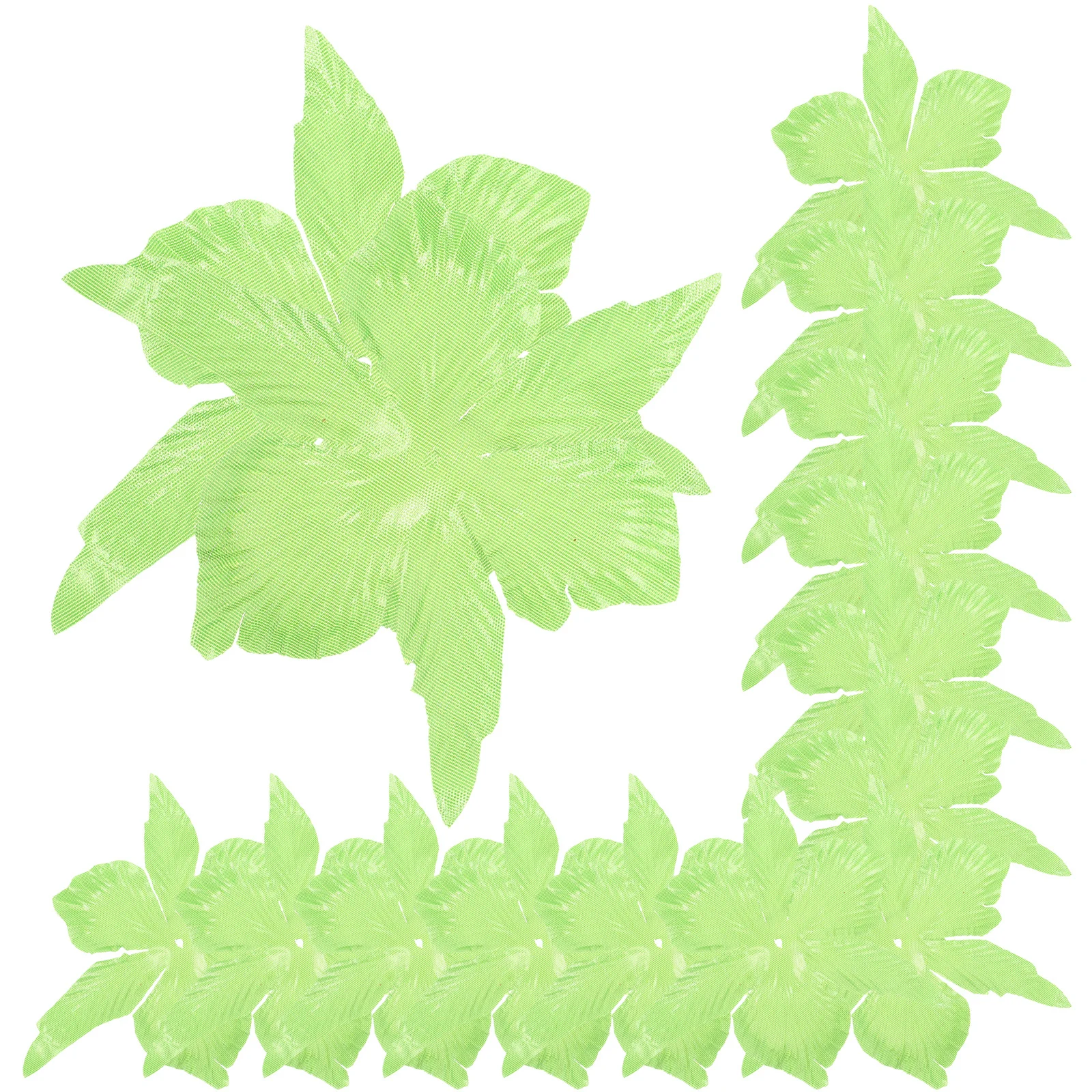 กลีบดอกไม้เทียม 50 ชิ้น ทำจากผ้าสีเขียว สำหรับงานประดิษฐ์ดอกกุหลาบ วัสดุงานฝีมือ กลีบดอกไม้ปลอม กลีบดอกไม้จำลอง