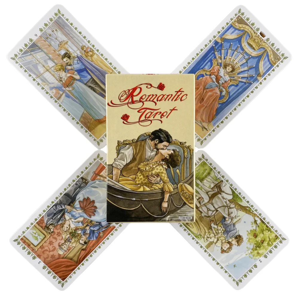 Jeu de cartes de tarot romantique, 78 cartes, divination du destin, Oracle, jeu de société, jeu de cartes