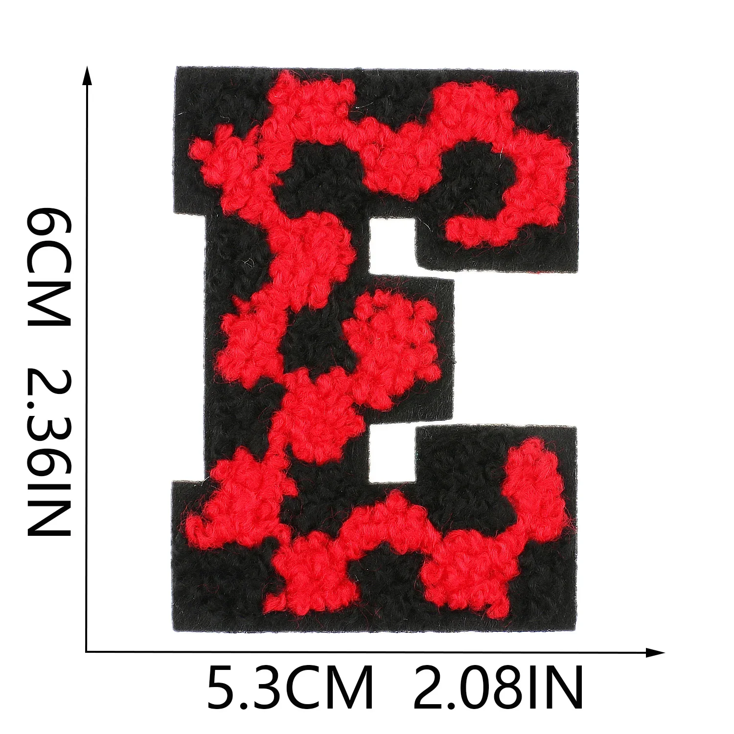 衣類用の刺embroideredパッチ,アルファベットの文字,衣類のステッカー,縫製,粘着性のアップリケ,50個