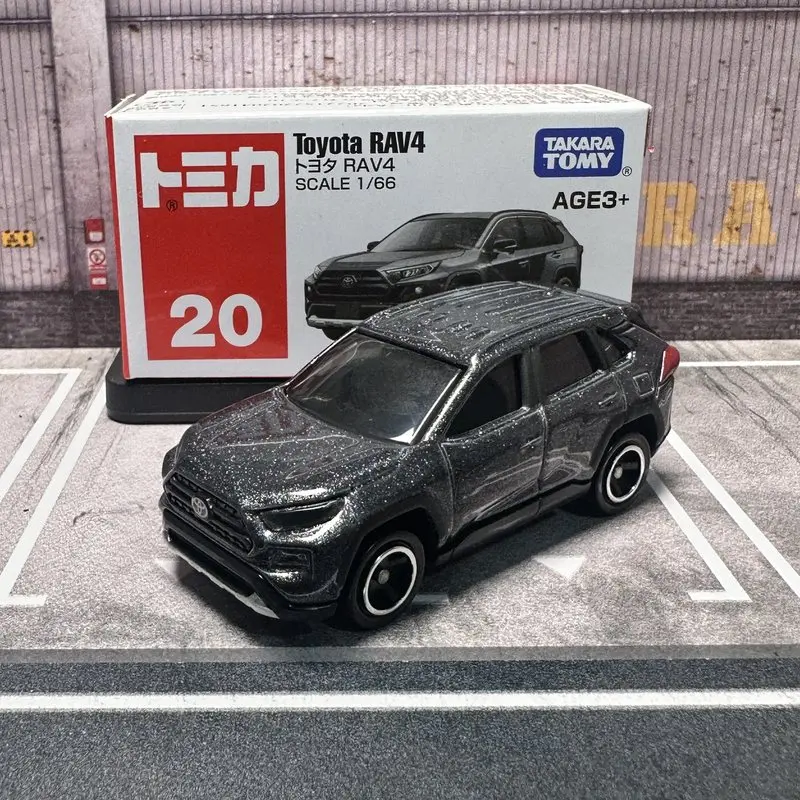 

Внедорожник TOMY RAV4 20. # Легкосплавный автомобиль, литье под давлением и игрушечный транспорт, модель автомобиля, миниатюрная масштабная модель автомобиля для детей