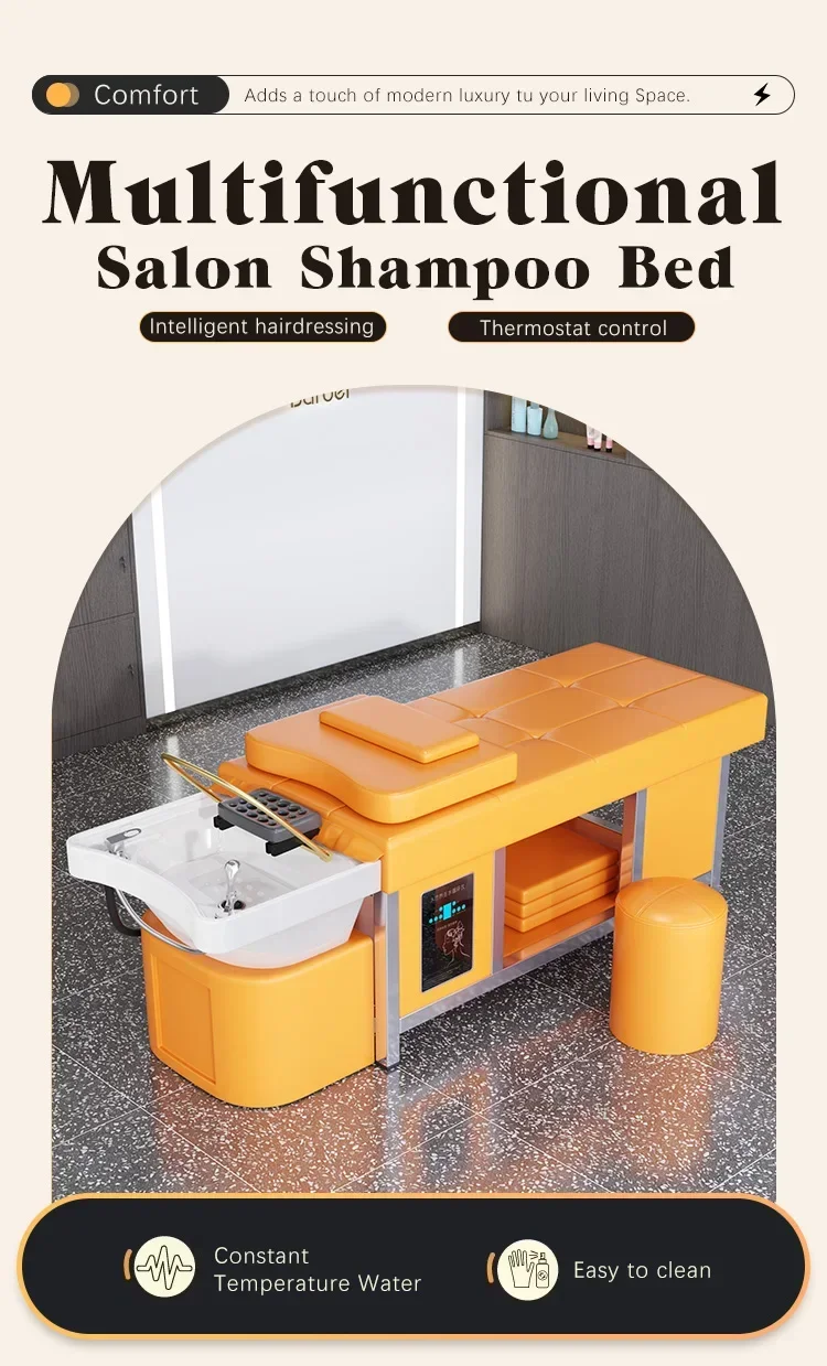 XinSheng Shampoo-Bett, Friseursalon, Betten, Kopf, SPA, Begasungsmaschine, Massagetisch, Freizeit- und Gesundheitsgeschäft, kommerzielle Möbel – Detail 3