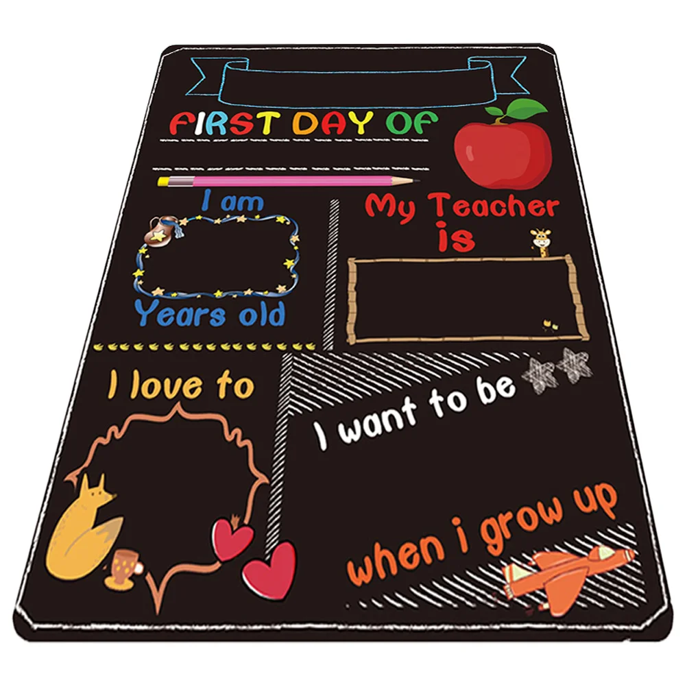 

Double Sided Blackboard Slim Design Wall Mounted Message Board for Home Kitchen Office Use Small Chalkboards Reliable Student