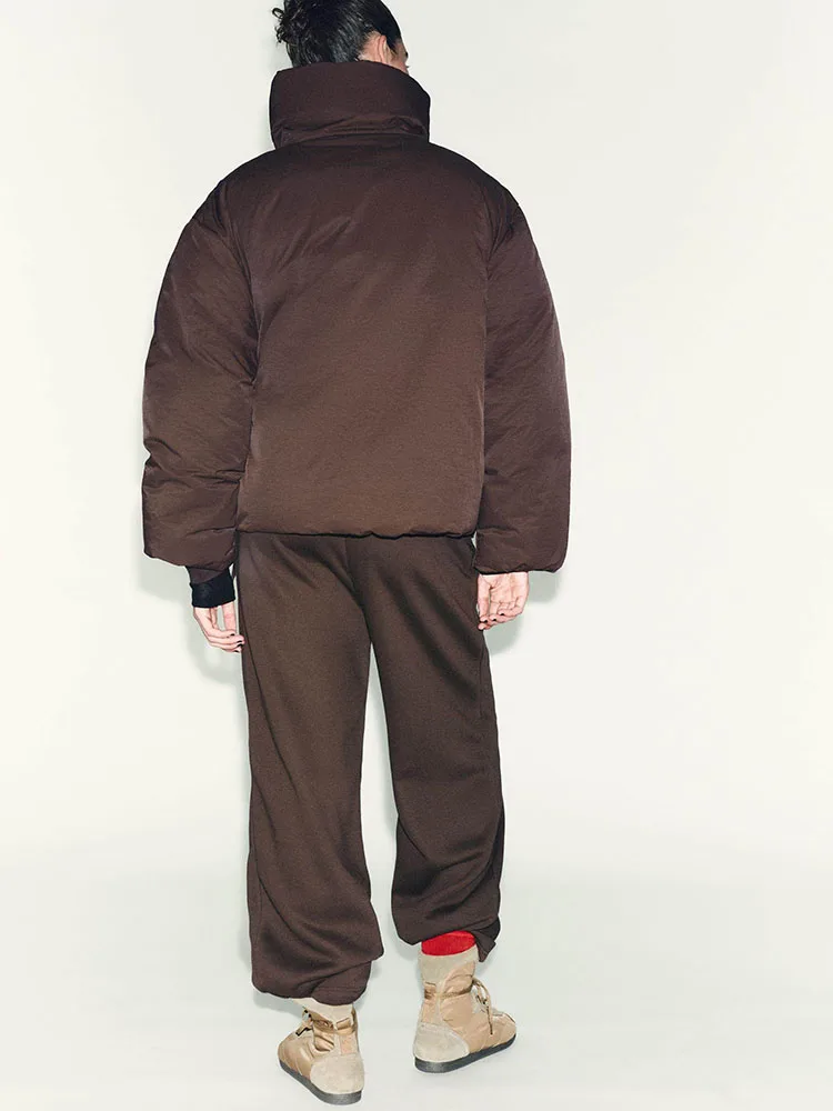 Modische Baumwolljacke mit Stehkragen, Verstärkte Oberbekleidung, Neuheit für Frühling, Elegante Damen-Langjacke mit Knöpfen...