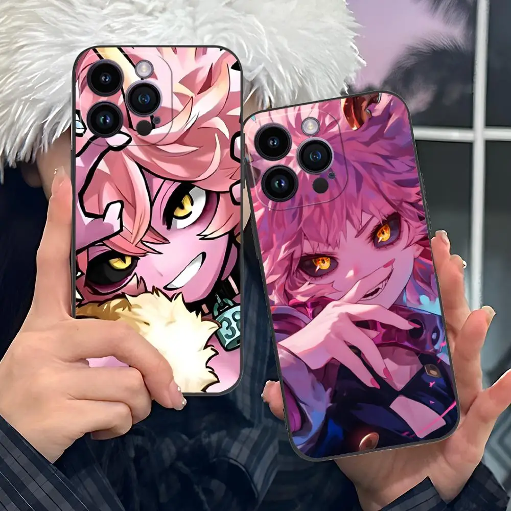 

My Hero Academia Mina Phone Case for iPhone 17 16 15 14 13 12 11 X XR XS 8 7 Pro Max Plus Mini Colour Protective Cover Pretty