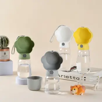 Přenosná láhev na vodu pro psy pro malé velké psy, kočky, nepropustná, štěně 2 v 1, nádoba na vodu, krmivo pro čivavy, buldoky, chovatelské potřeby 10 nejlepší prodej vodní bullet - №7