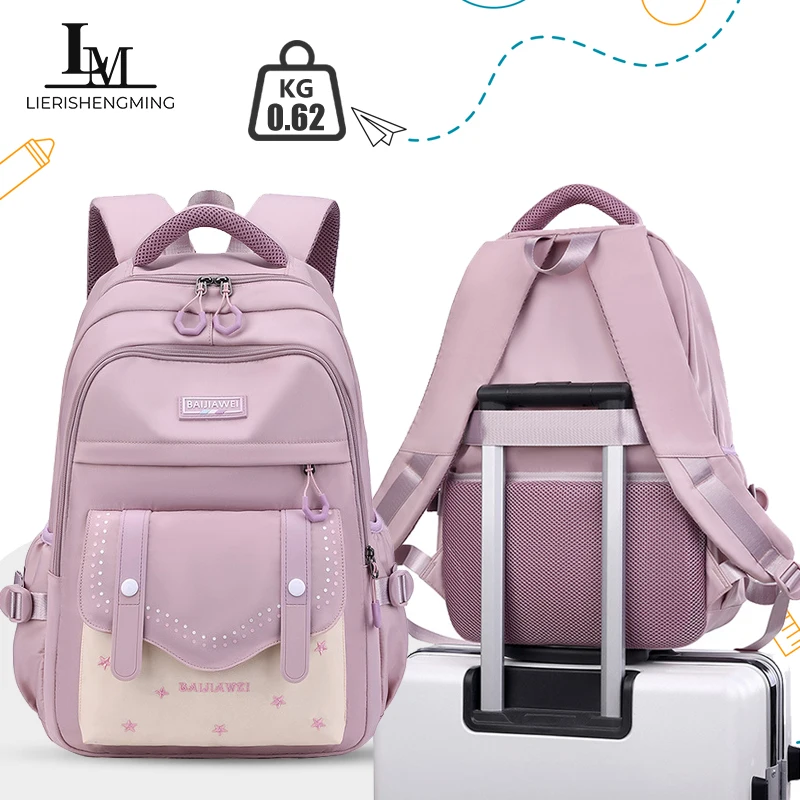 Plecak młodzieżowy, plecak szkolny dla dzieci, tornister dla uczniów w wieku 6-15 lat, lekki plecak dla chłopców i dziewcząt.