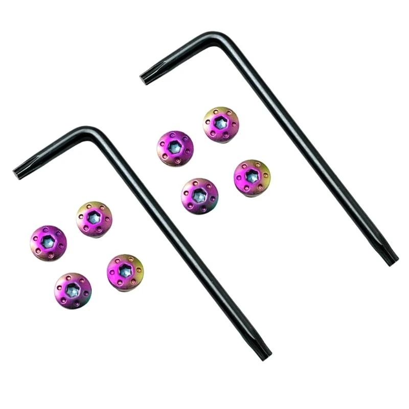 652F Precise Mesin Stainless Handle GRIPS SCREWS UNTUK P4 GRIPS REPARION TOLAT