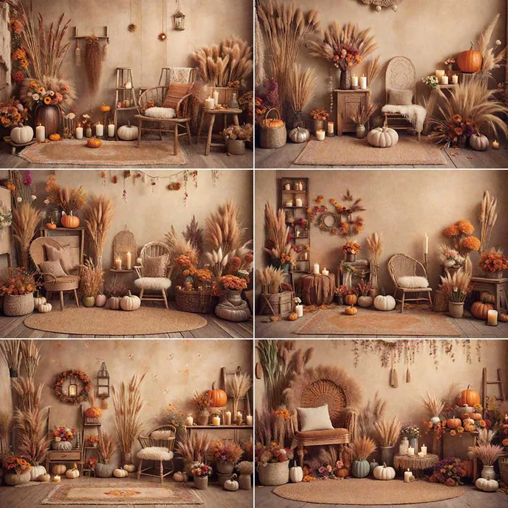 

MOON.QG Bohemia Wedding Birthday Photography Background Living Room Photozone Backdrop Baby Studio Photocall Accessories