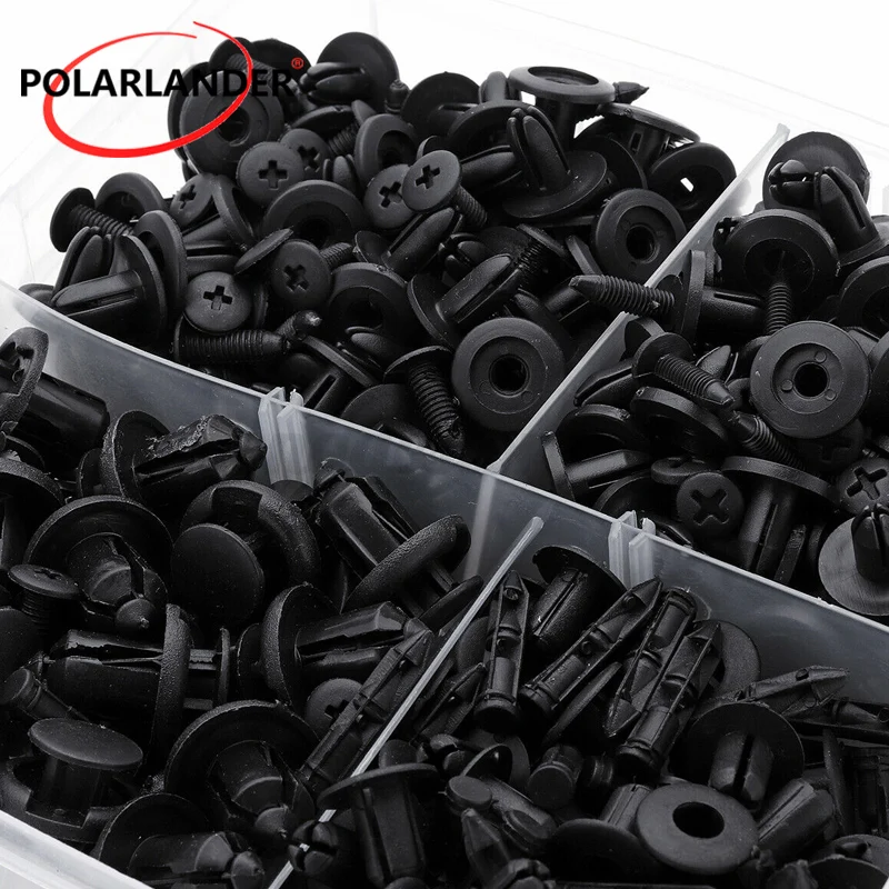 Fastener Clips 16 Kinds 620 PCS Door Trim Fastener Rivets Assortment Universal Car Clips Install Push for Buses, Trains, Planes