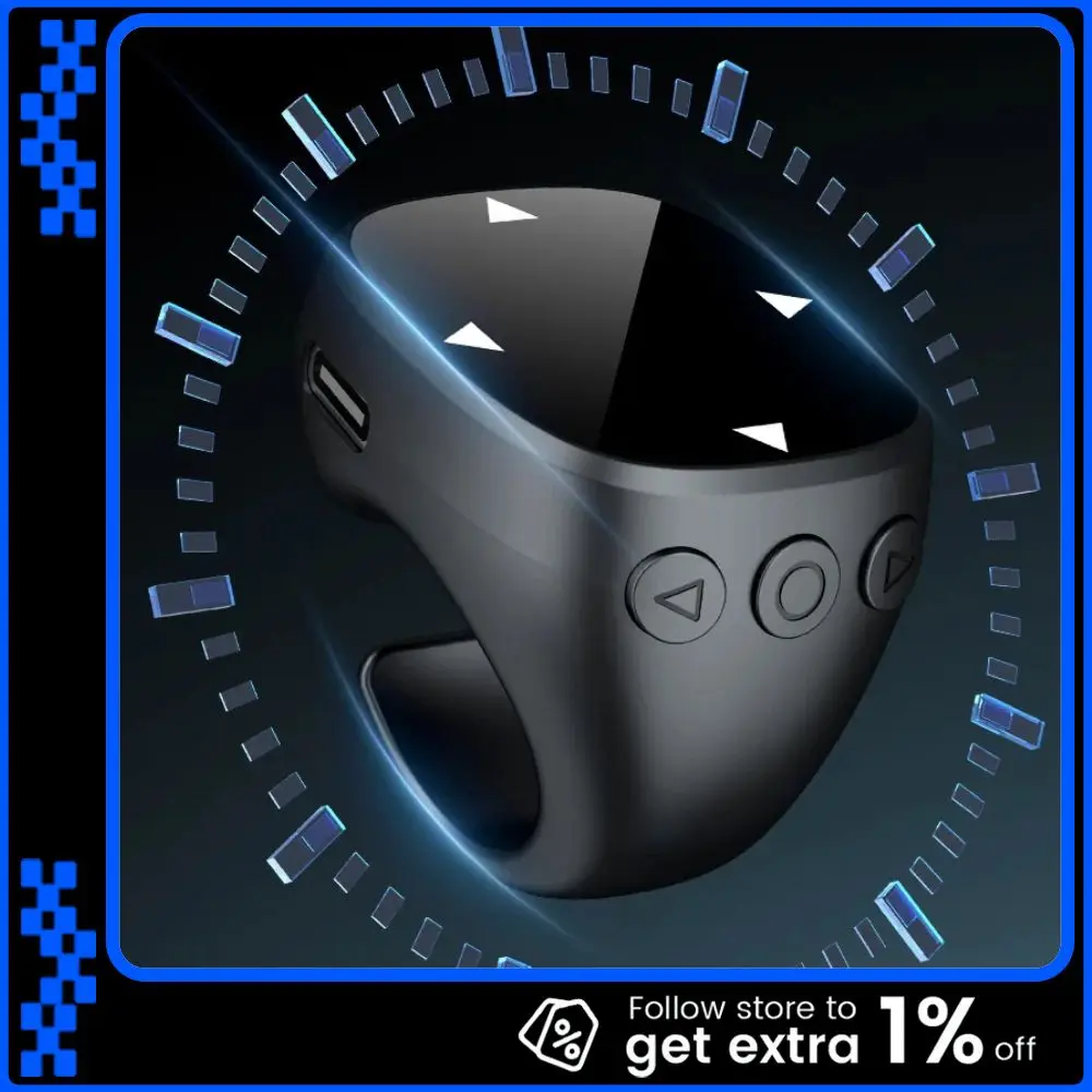 

JX-13 Smart Fingertip Ring Mouse Remote Control Wireless Bluetooth Mobile Selfie Mice Video Automatic Page Turner Browsing Gift