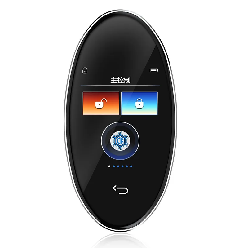 Llave LCD de coche CF818, empuje para iniciar para Nissan y Mercedes, modificación GTR, Larga modo de reposo