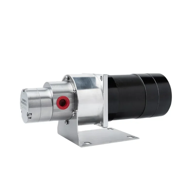 【2026 Hot Selling】 Chemical 24V DC Hot Water Transfer Pump Circulation Magnet Drive Pump Gear Lubrication Oil Pump With 80W